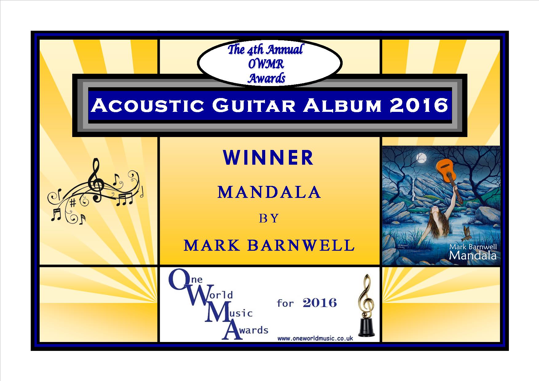 Mandala 2016 Award